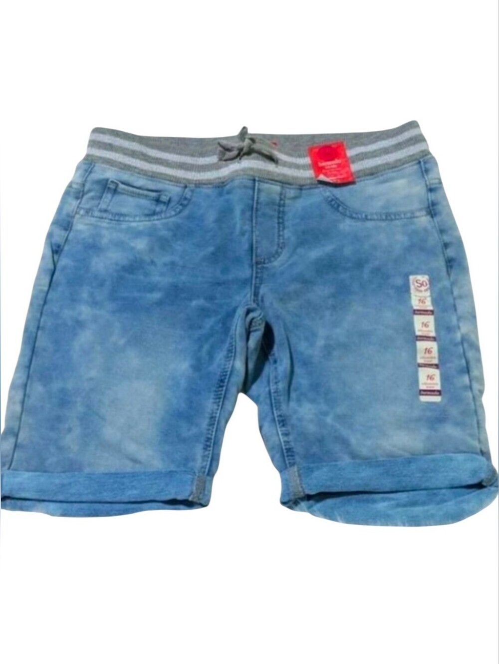 NWT Girls Bermuda Mid Rise Shorts
